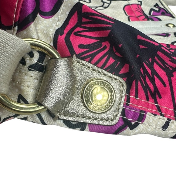 COACH: “Poppy” Collection Tote / Shoulder Bag / Crossbody - Picture 3 of 12